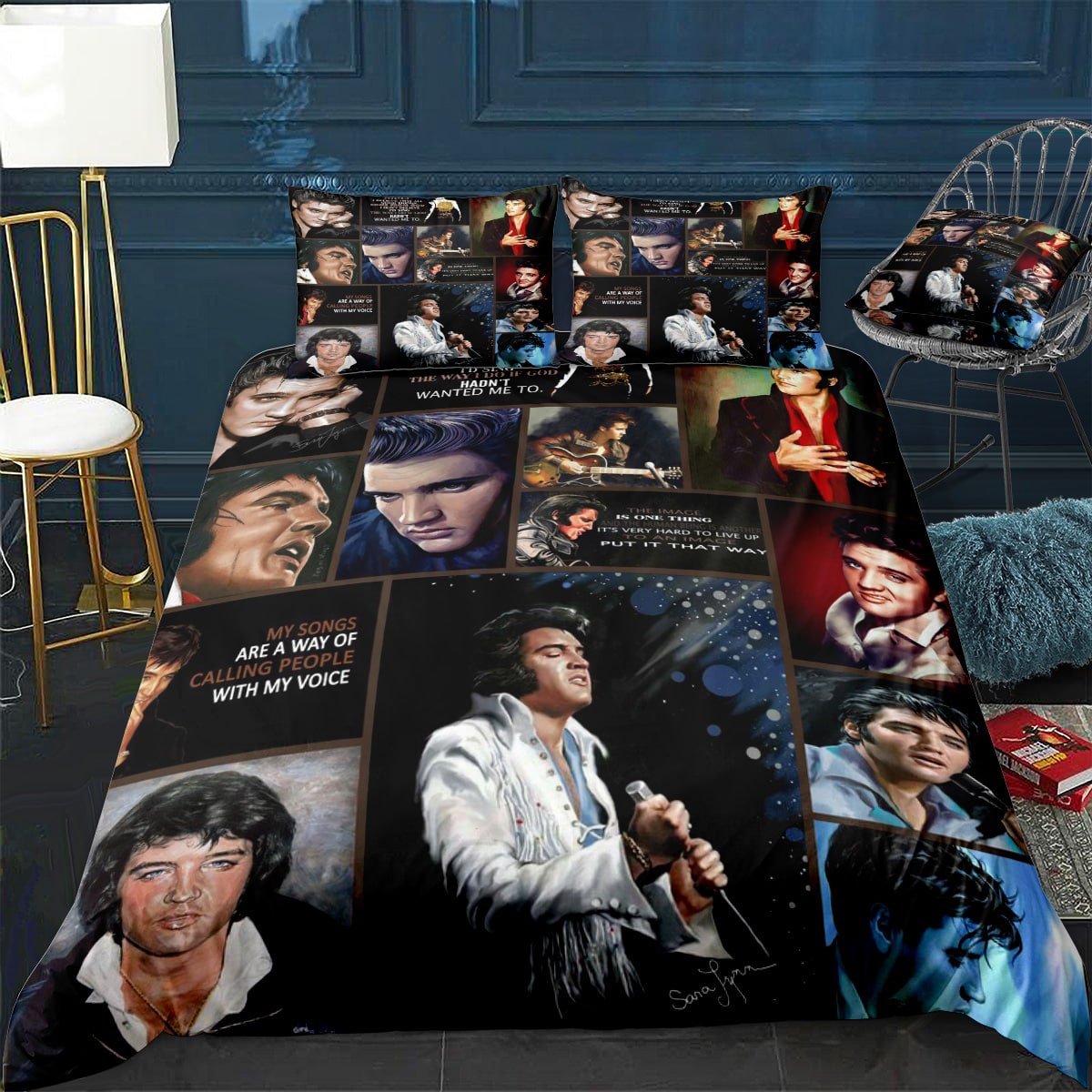 Elvis Presley 3a Bedding Set 1 Elvis Presley 3a Bedding Set
