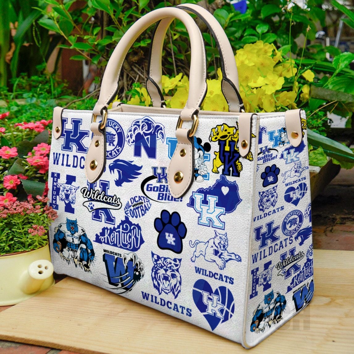 Kentucky Wildcats Leather Handbag 1 Kentucky Wildcats Leather Handbag