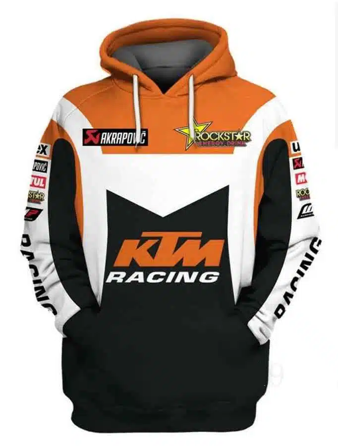 Ktm Racing Hoodie Zip Hoodie 3D 1 Ktm Racing Hoodie Zip Hoodie 3D