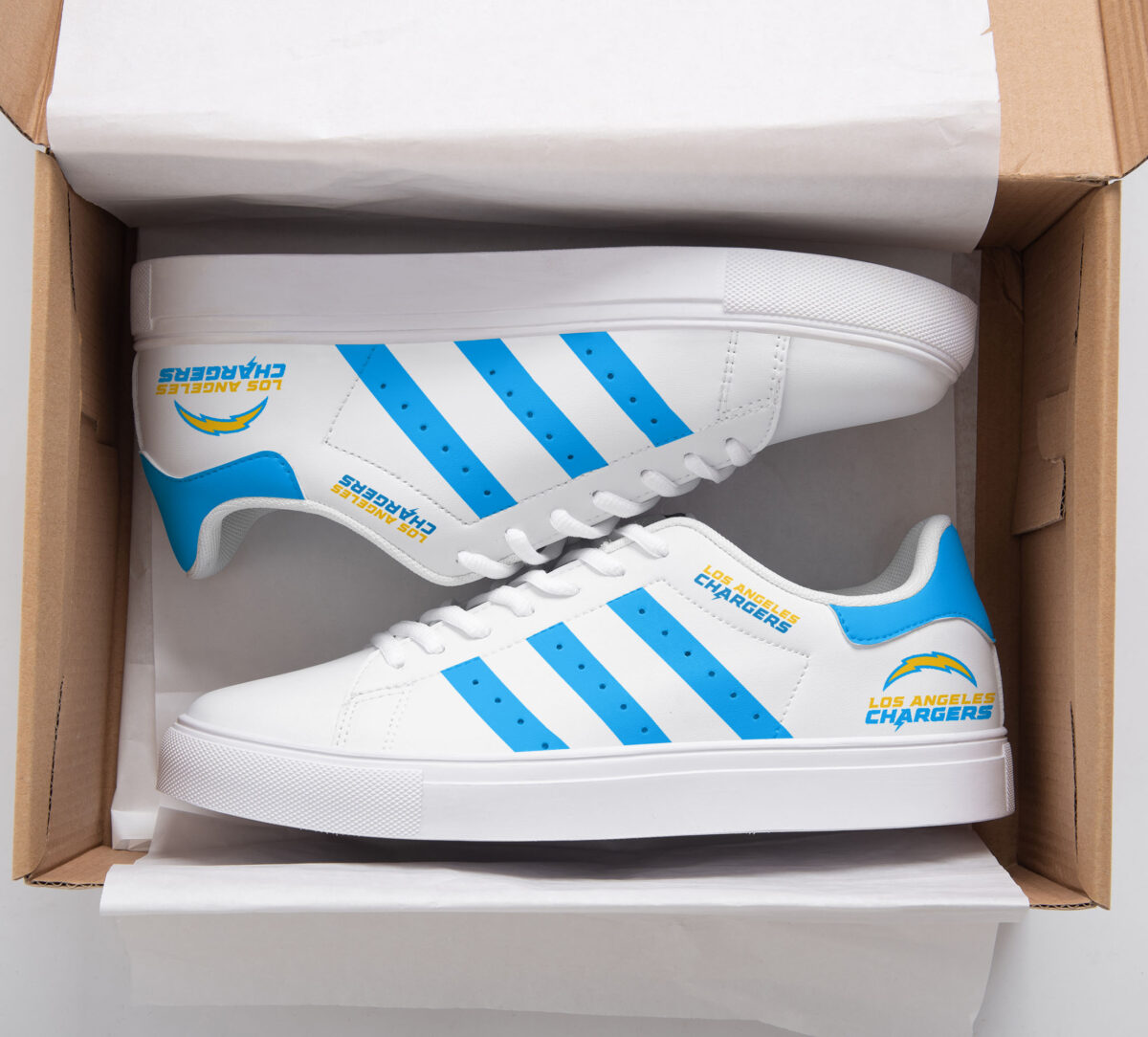 Los Angeles Chargers 4 Stan Smith Shoes 1 Los Angeles Chargers 4 Stan Smith Shoes