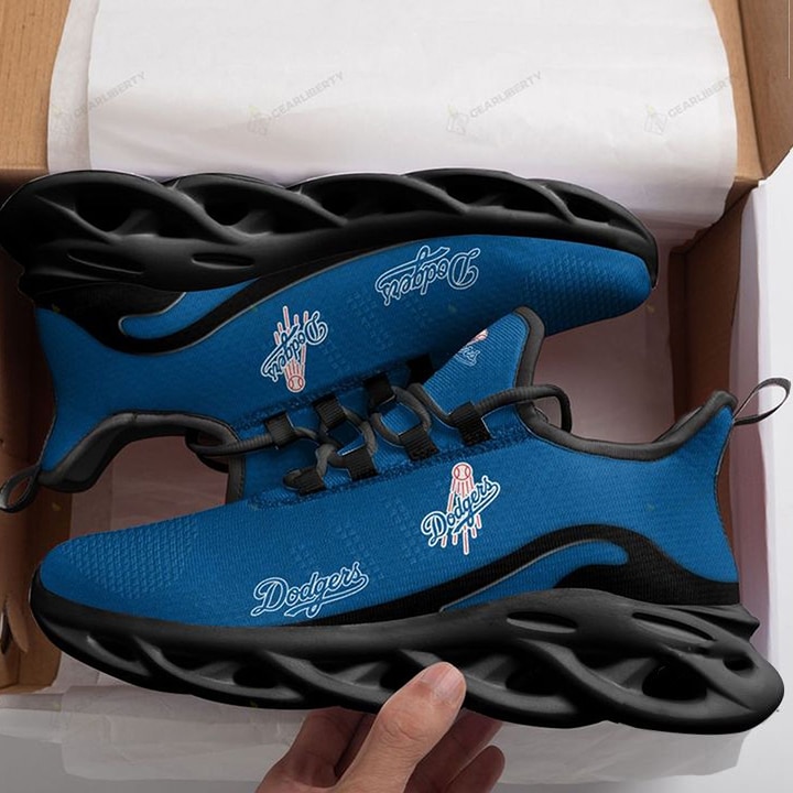 Los Angeles Dodgers Black Max Soul Shoes 1 Los Angeles Dodgers Black Max Soul Shoes