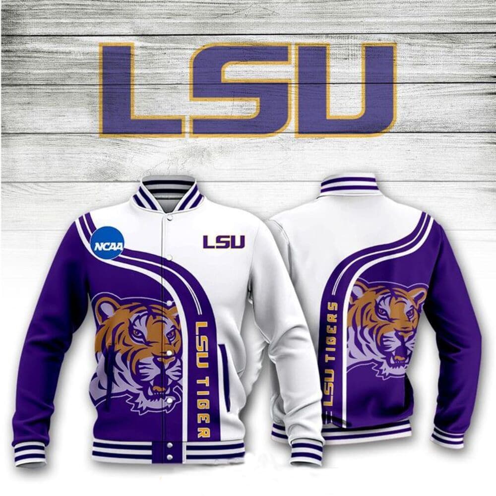 LSU Tigers Baseball Jacket 1 LSU Tigers Baseball Jacket