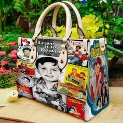 Leave It To Beaver Leather Handbag 1 D22