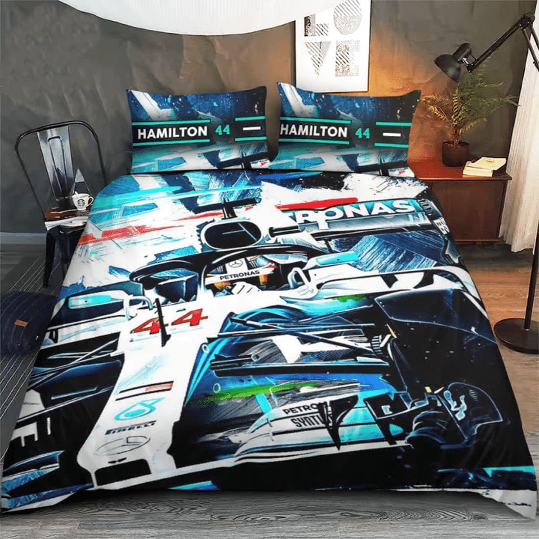 Lewis Hamilton 1 Bedding Set 1 Lewis Hamilton 1 Bedding Set