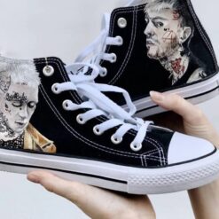 Lil Peep High Top Shoes