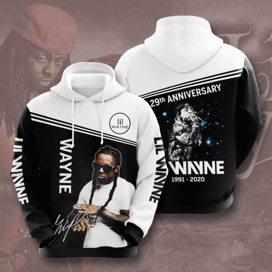 Lil Wayne Hoodie Zip Hoodie 3D 1 Lil Wayne Hoodie Zip Hoodie 3D
