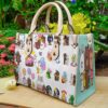 Line Friends Leather Handbag