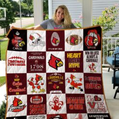 Louisville Cardinals Lover Blanket