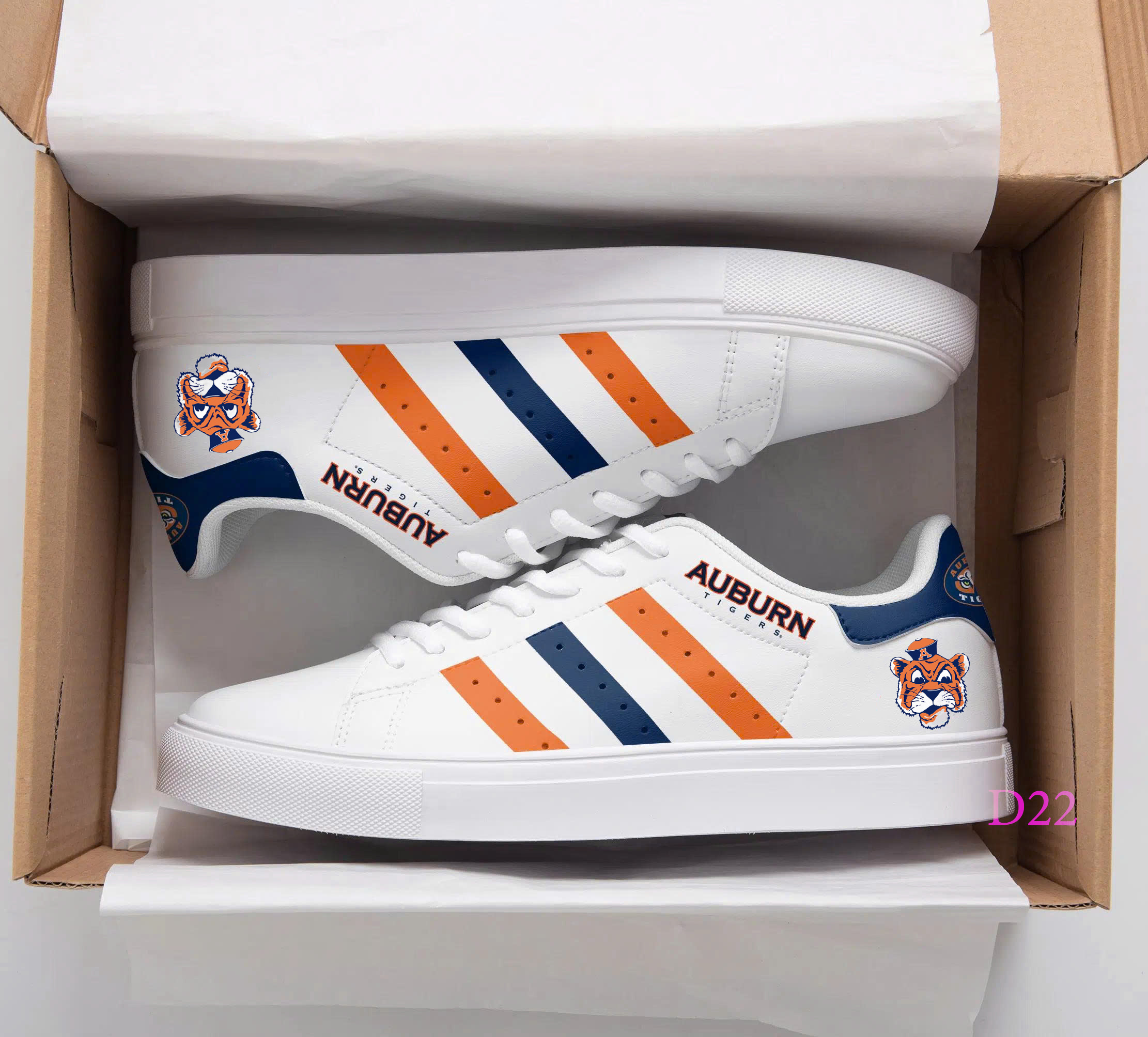 Auburn Tigers A1 Stan Smith Shoes 1 Auburn Tigers A1 Stan Smith Shoes
