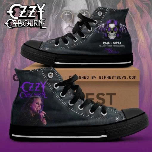 Ozzy Osbourne A1 High Top Shoes 1 Ozzy Osbourne A1 High Top Shoes