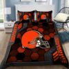 Cleveland Browns Love Bedding Set