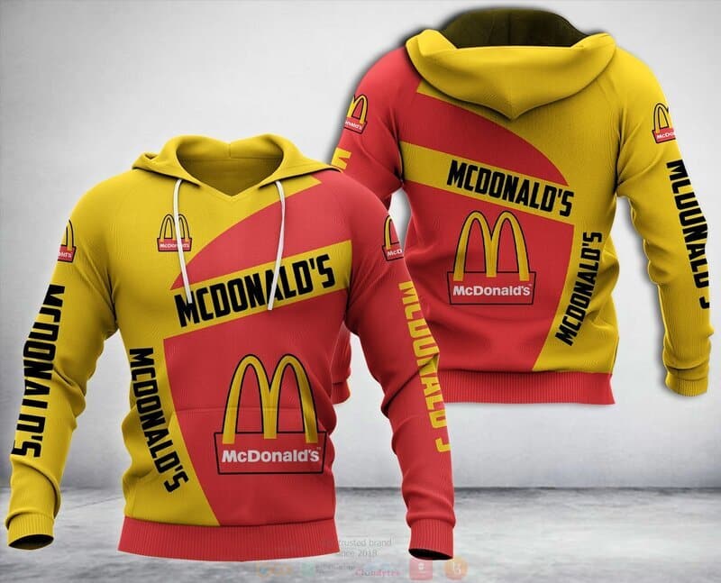 Mcdonald's Hoodie Zip Hoodie 3D 1 Mcdonald's Hoodie Zip Hoodie 3D