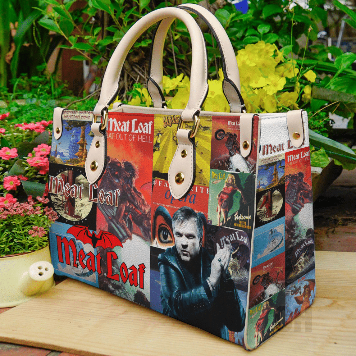 Meat Loaf Leather Handbag 1 Meat Loaf Leather Handbag
