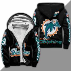 Miami Dolphins Lover Fleece Jacket