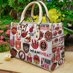Miami Heat Leather Handbag