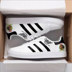 Miller High Life Lover Black Stan Smith Shoes