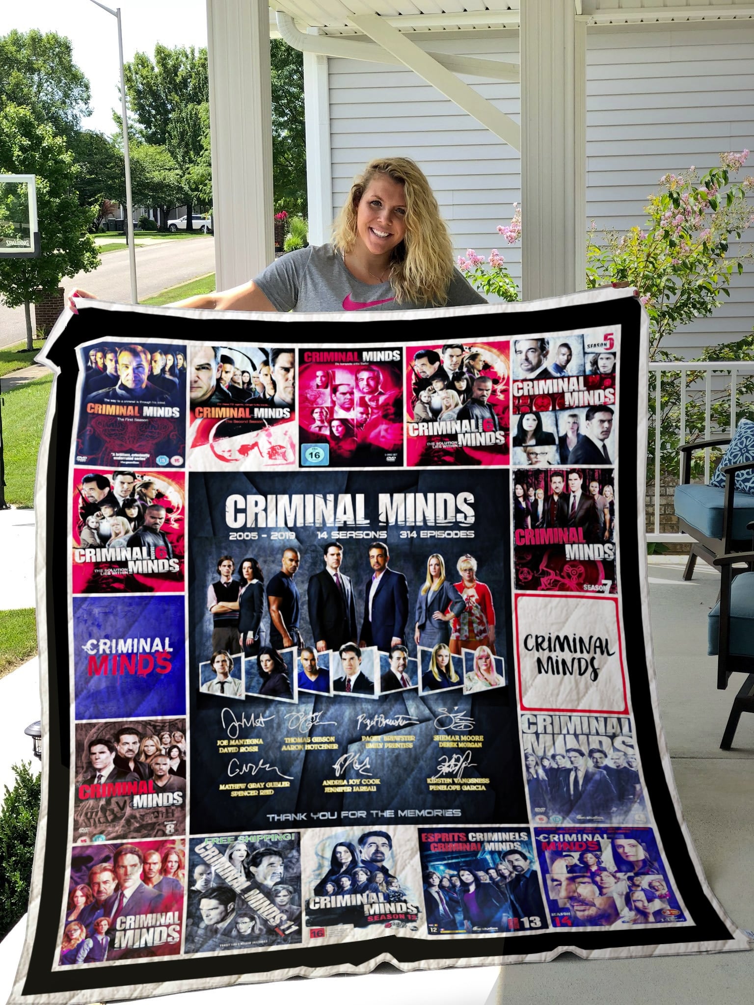 Criminal Minds Blanket 1 Criminal Minds Blanket
