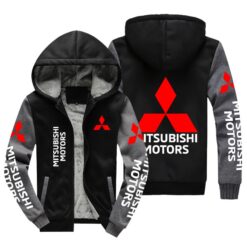 Mitsubishi Black Fleece Jacket