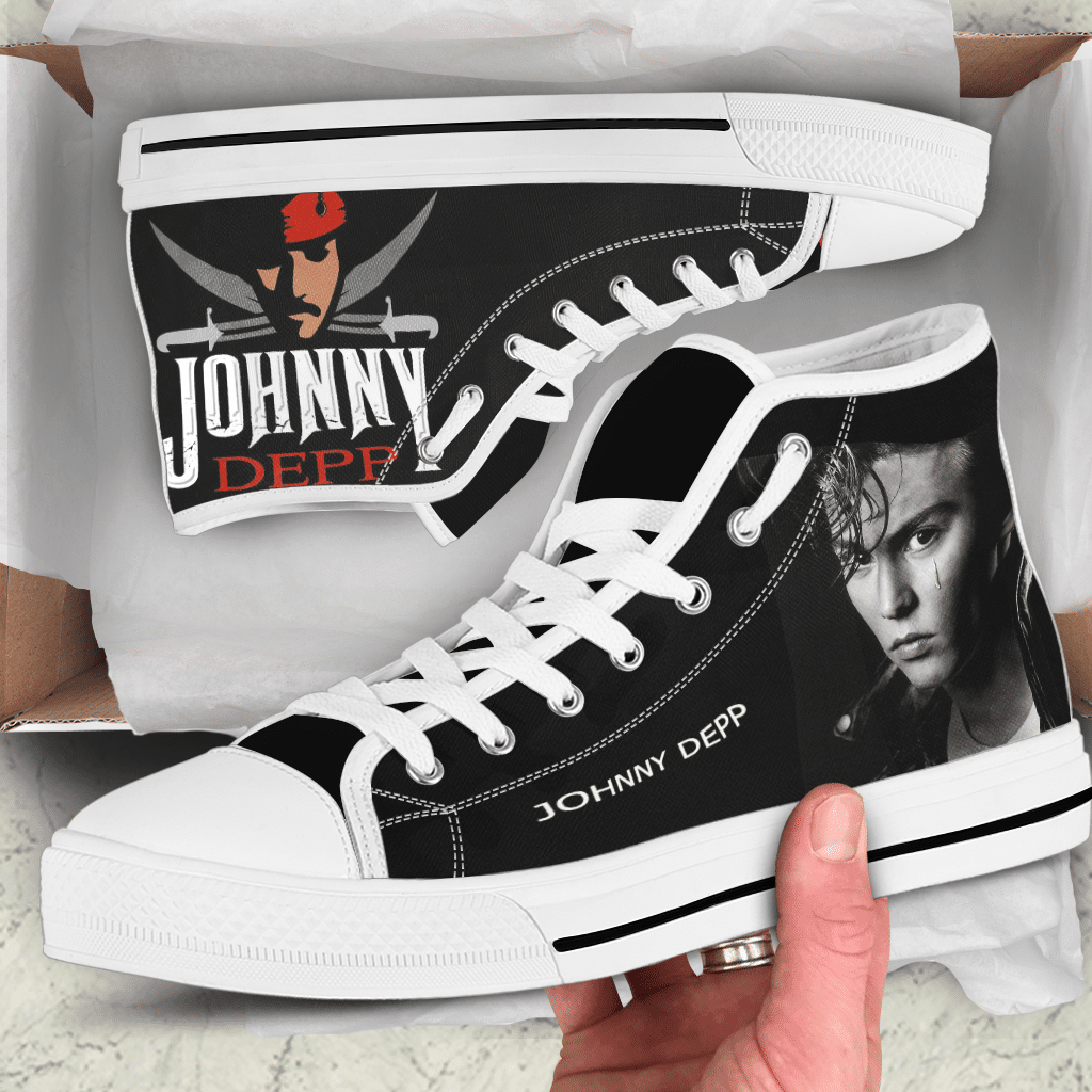 Johnny Depp High Top Shoes 1 Johnny Depp High Top Shoes