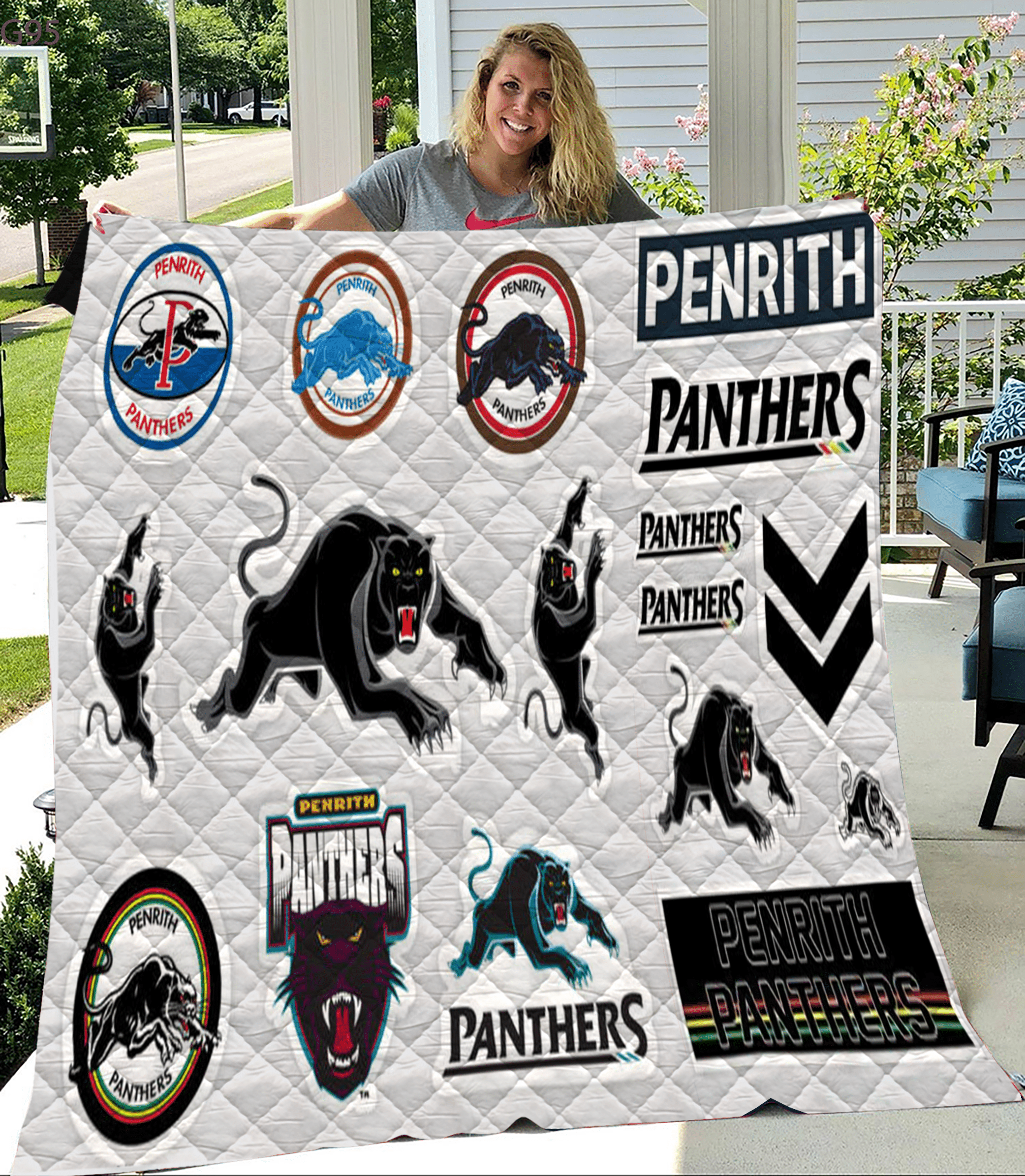 Penrith Panthers Blanket 1 Penrith Panthers Blanket