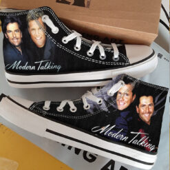 Modern Talking High Top Shoes