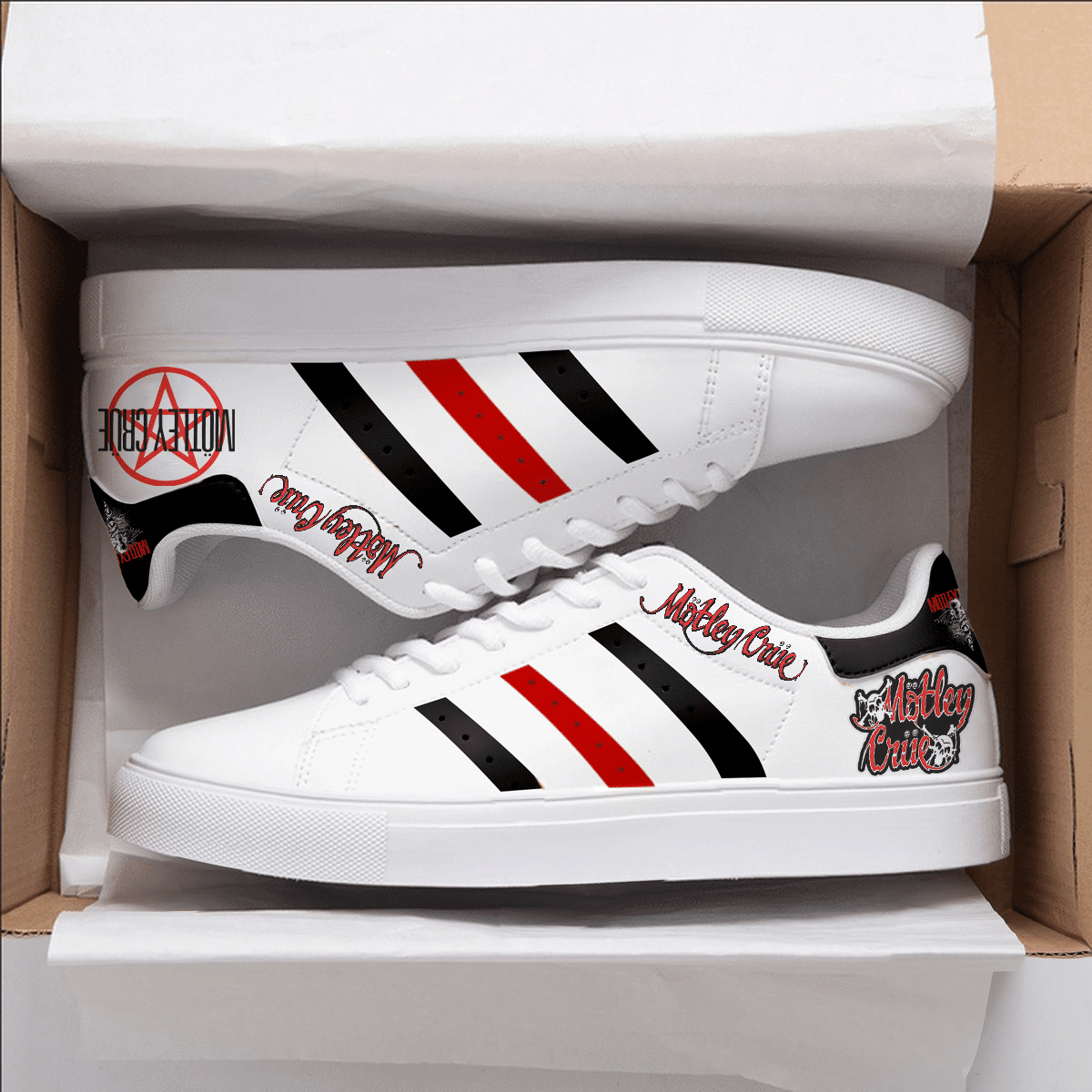 Motley Crue Stan Smith Shoes 1 Motley Crue Stan Smith Shoes