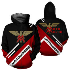 Moto Morini Love Hoodie Zip Hoodie 3D