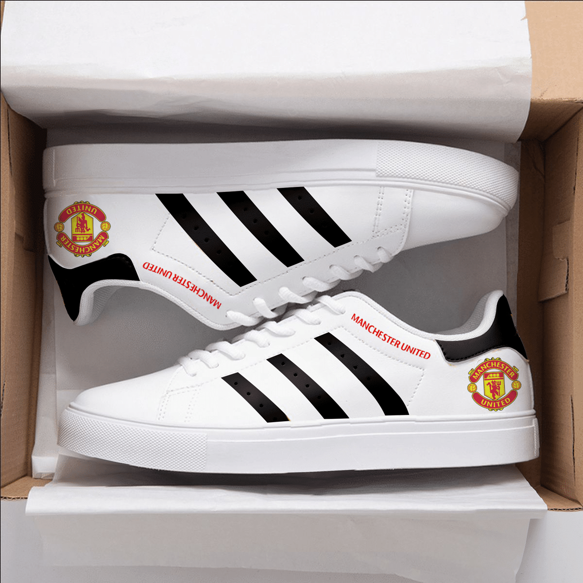 Manchester United Stan Smith Shoes 1 Manchester United Stan Smith Shoes