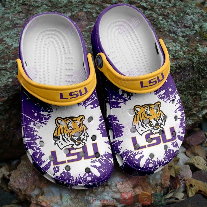 LSU Tigers 1i Soft Clogs 1 LSU Tigers 1i Soft Clogs