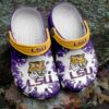 LSU Tigers Football Lover Soft Clogs