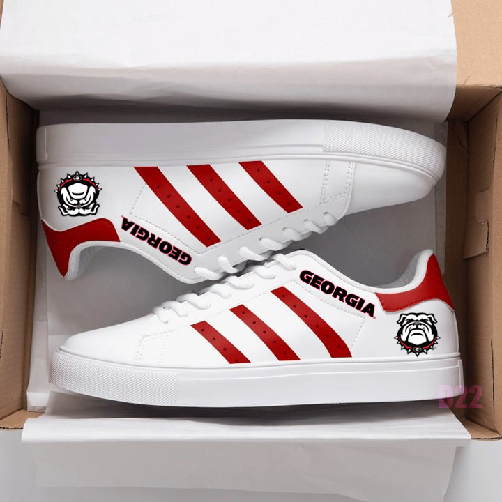 Georgia Bulldogs A1 Stan Smith Shoes 1 Georgia Bulldogs A1 Stan Smith Shoes