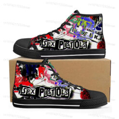 Sex Pistols A1 High Top Shoes