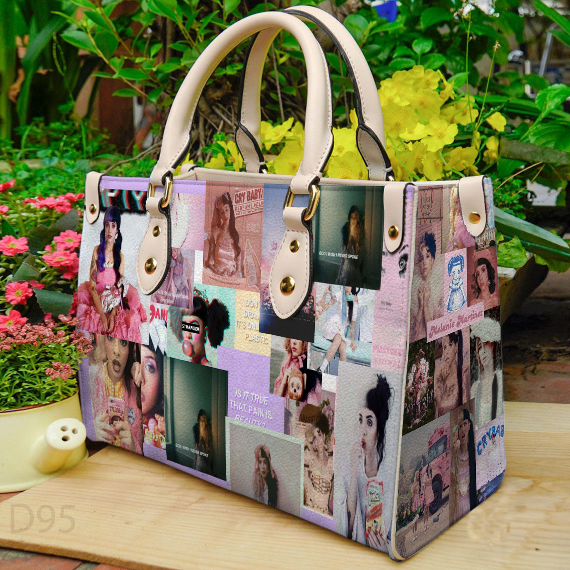 Melanie Martinez Leather Handbag 1 Melanie Martinez Leather Handbag