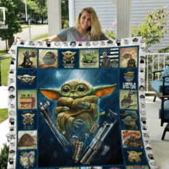 Baby Yoda Lover Blanket
