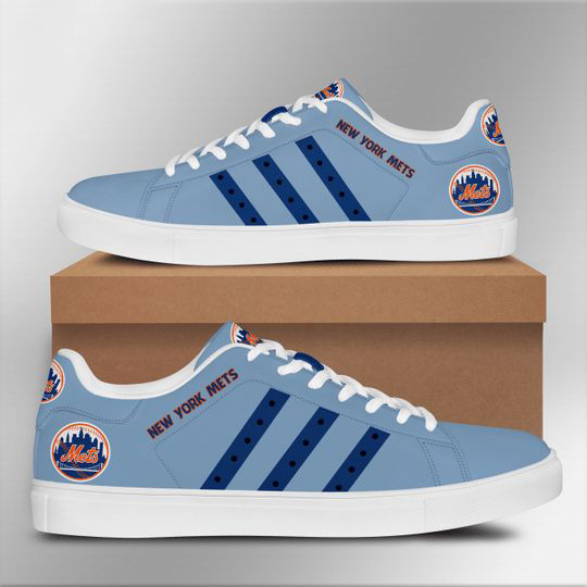 New York Mets Stan Smith Shoes 1 New York Mets Stan Smith Shoes