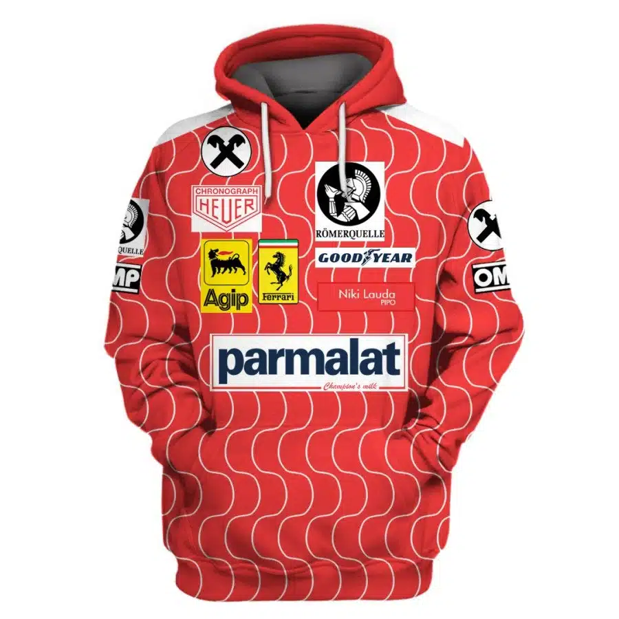 Niki Lauda 1 Hoodie Zip Hoodie 3D 1 Niki Lauda 1 Hoodie Zip Hoodie 3D