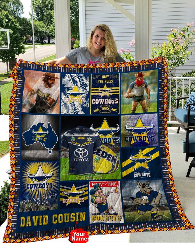 North Queensland Cowboys Blanket 1 North Queensland Cowboys Blanket