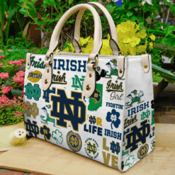 Notre Dame Fighting Irish Leather Handbag