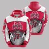 The Ohio State Buckeyes Hoodie Zip Hoodie 3D