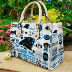 Carolina Panthers Leather Handbag