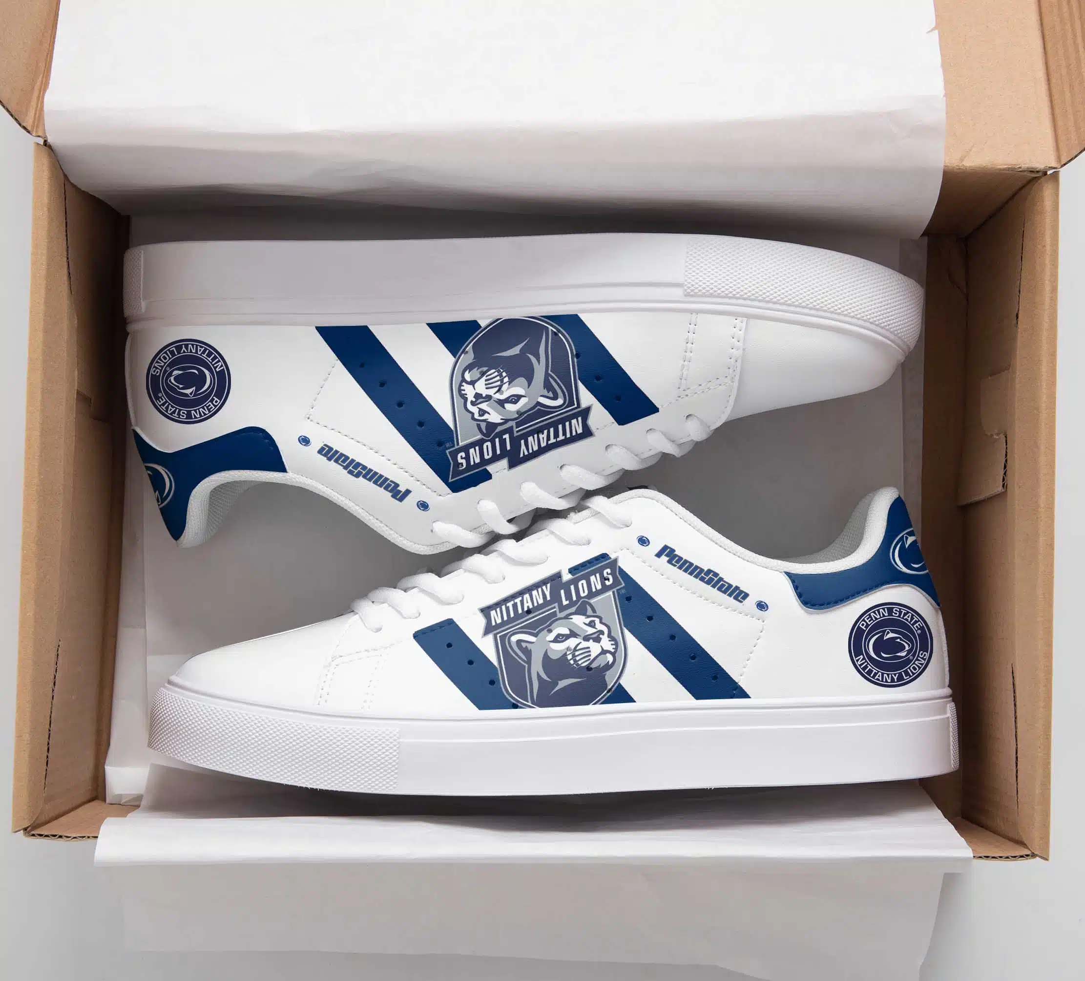 Penn State Nittany Lions 3 Stan Smith Shoes 1 Penn State Nittany Lions 3 Stan Smith Shoes