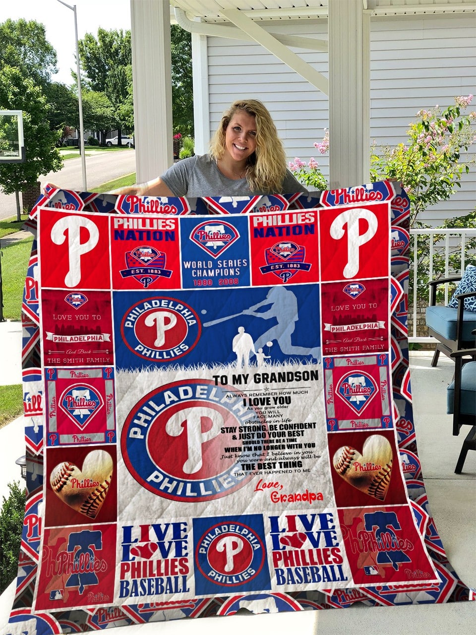 Philadelphia Phillies Blanket 1 Philadelphia Phillies Blanket