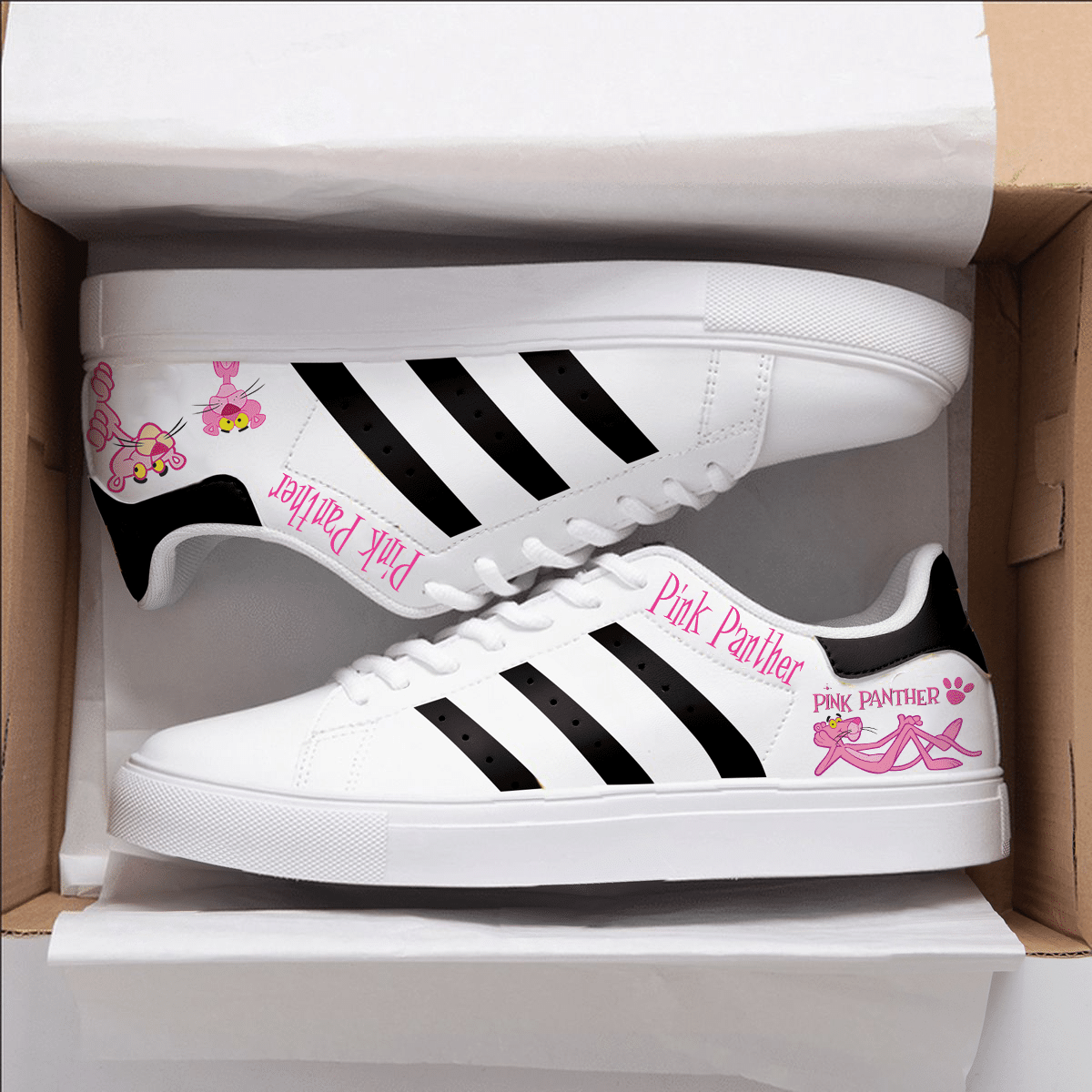 Pink Panther Stan Smith Shoes 1 Pink Panther Stan Smith Shoes