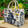 Pittsburgh Panthers Leather Handbag