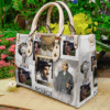 Hercule Poirot Leather Handbag