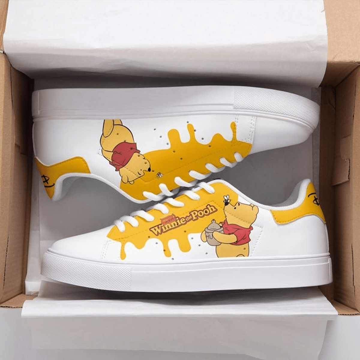 Winnie The Pooh Stan Smith Shoes 1 Winnie The Pooh Stan Smith Shoes