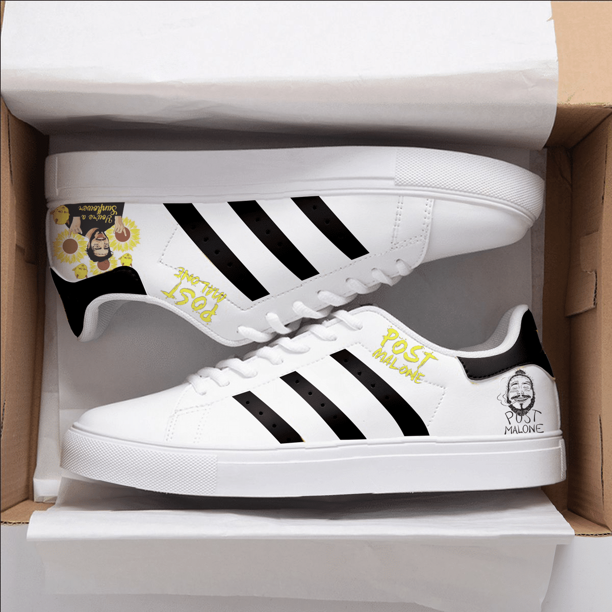 Post Malone Stan Smith Shoes 1 Post Malone Stan Smith Shoes