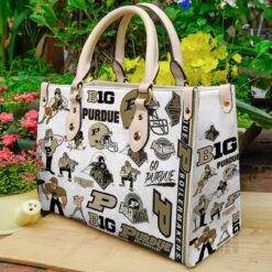 Purdue Boilermakers Leather Handbag