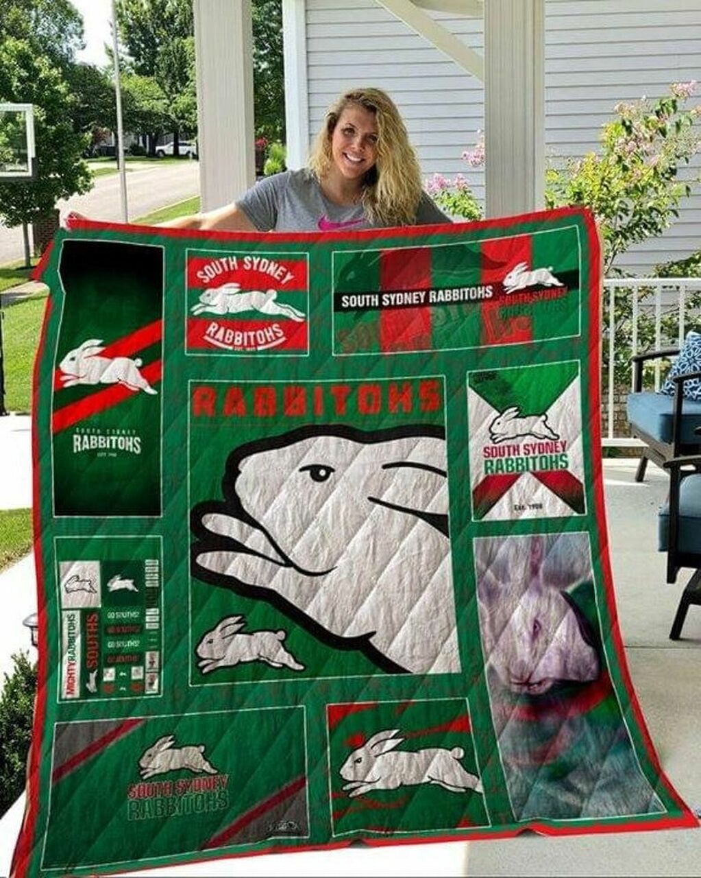 South Sydney Rabbitohs Blanket 1 South Sydney Rabbitohs Blanket