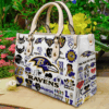 Baltimore Ravens Leather Handbag